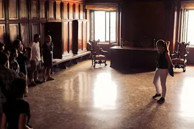 From rooms like these the Doge ran an empire that spanned the Mediterranean. 