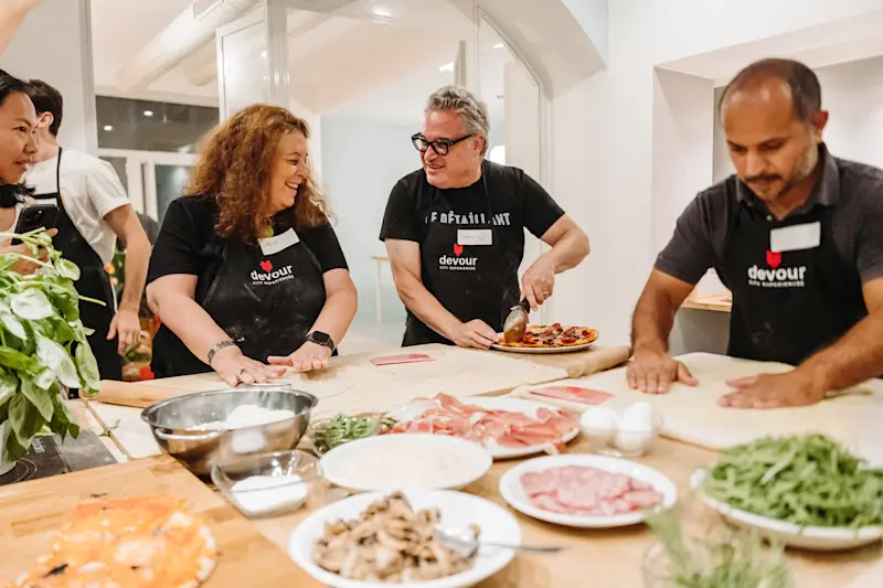 Devour Rome Pizza Class 0034