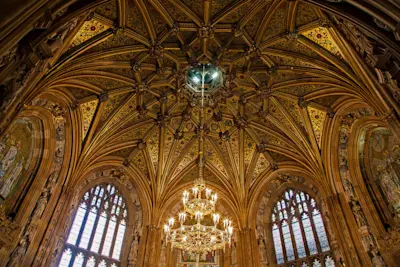 Gothic Rib Vaulting | Walks Houses of Parliament Tour