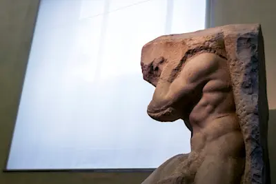 Michelangelo's sculptures feel more like a reveal than creation